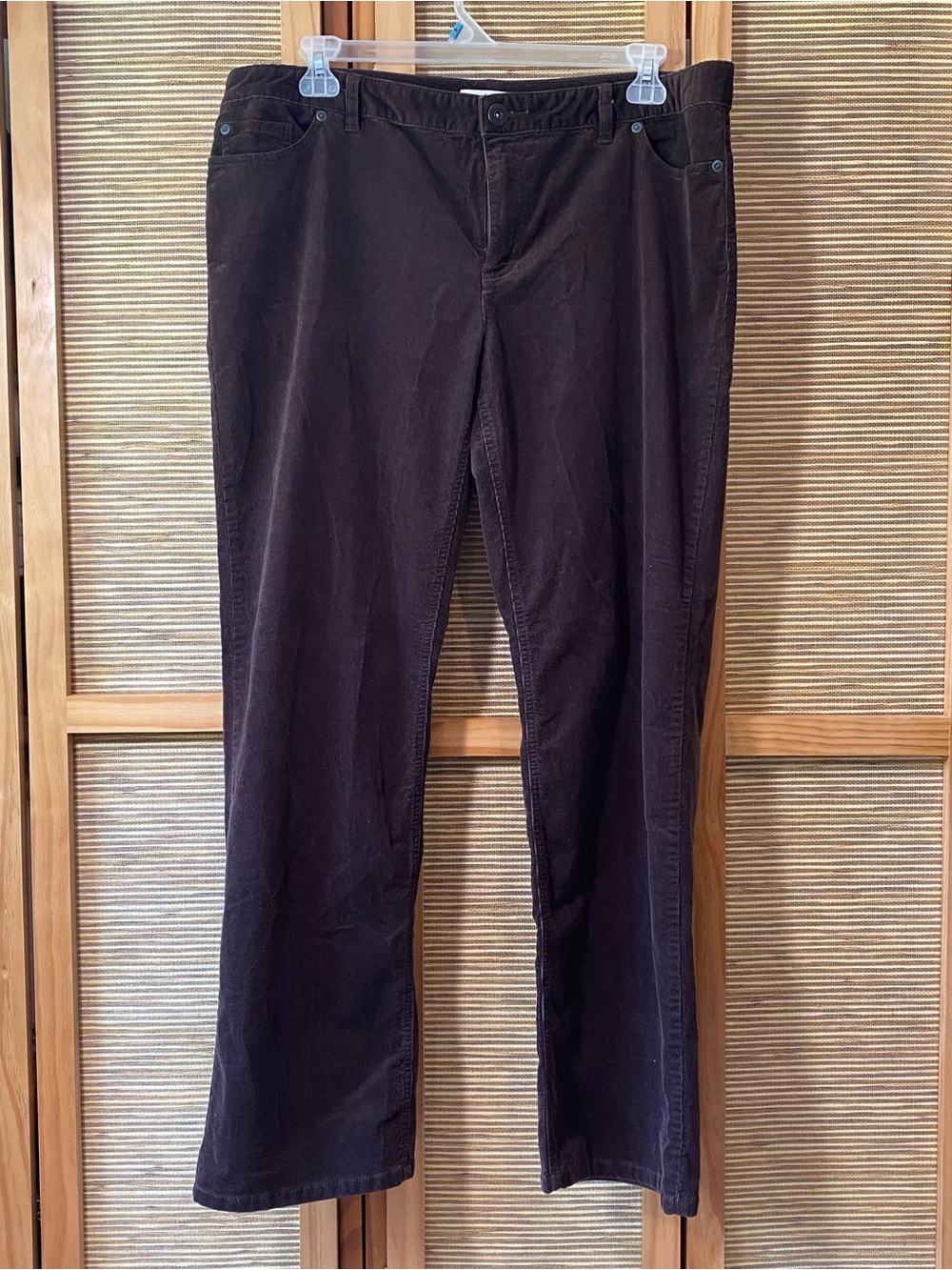 Coldwater Creek corduroy pants size 18W